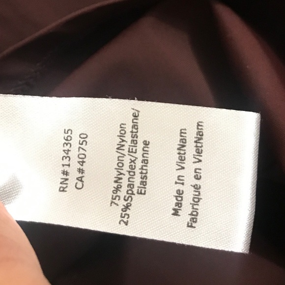 🧩Marla Wyne Mroon StretchTailored ButtonDownShirt - Picture 9 of 11